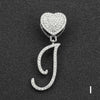 Wholesale Pendant Necklace Alloy Hiphop Style With Letter Pattern And Diamond Decoration Cuban Chain Accessories