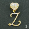 Wholesale Pendant Necklace Alloy Hiphop Style With Letter Pattern And Diamond Decoration Cuban Chain Accessories