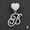Wholesale Pendant Necklace Alloy Hiphop Style With Letter Pattern And Diamond Decoration Cuban Chain Accessories