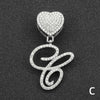Wholesale Pendant Necklace Alloy Hiphop Style With Letter Pattern And Diamond Decoration Cuban Chain Accessories