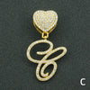 Wholesale Pendant Necklace Alloy Hiphop Style With Letter Pattern And Diamond Decoration Cuban Chain Accessories