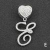 Wholesale Pendant Necklace Alloy Hiphop Style With Letter Pattern And Diamond Decoration Cuban Chain Accessories
