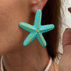 Wholesale Pendant Necklace Alloy Starshaped Rope Women's Vacation Style Dripping Oil
