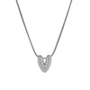 Wholesale Pendant Necklace Brass Copper Electroplated With Letter Pattern On Snake Chain For Women