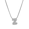 Wholesale Pendant Necklace Brass Copper Electroplated With Letter Pattern On Snake Chain For Women
