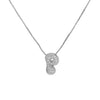 Wholesale Pendant Necklace Brass Copper With Letters Numbers Text Pattern Electroplated
