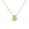 Wholesale Pendant Necklace Brass Copper With Letters Numbers Text Pattern Electroplated