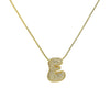 Wholesale Pendant Necklace Brass Copper With Letters Numbers Text Pattern Electroplated