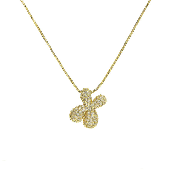 Wholesale Pendant Necklace Brass Copper With Letters Numbers Text Pattern Electroplated