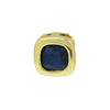 Wholesale Pendant Necklace Colorful Geometric Square Birthstone Zircon Copper Brass Electroplating For Women