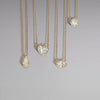 Wholesale Pendant Necklace Copper Artificial Crystal Geometric Electroplating For Women