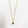 Wholesale Pendant Necklace Copper Electroplated Geometric Mixed Gem Inlay For Women