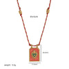 Wholesale Pendant Necklace Copper Gold Plated Artistic Retro Animal Zodiac Design