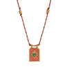 Wholesale Pendant Necklace Copper Gold Plated Heart Shape Minimalist Geometric Style For Women