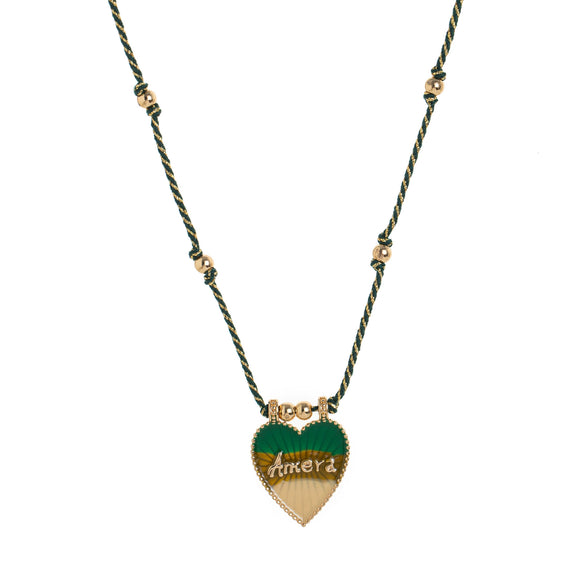 Wholesale Pendant Necklace Copper Gold Plated Love Joker Tarot Minimalist Geometric Heart Shape