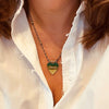 Wholesale Pendant Necklace Copper Gold Plated Love Joker Tarot Minimalist Geometric Heart Shape