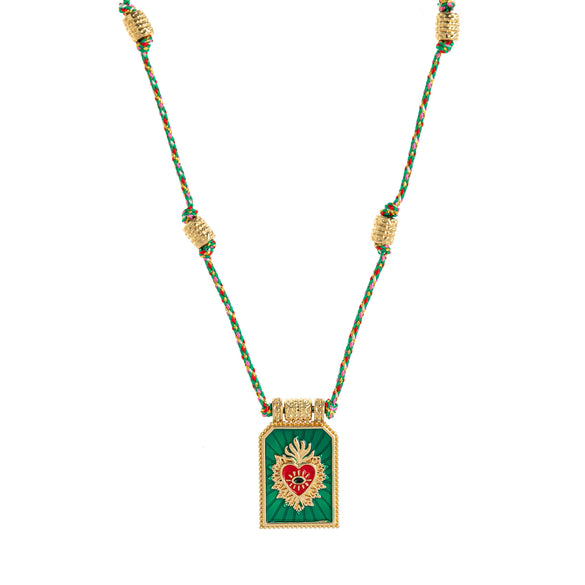 Wholesale Pendant Necklace Copper Gold Plated Love Joker Tarot Minimalist Geometric Heart Shape