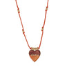 Wholesale Pendant Necklace Copper Gold Plated Love Joker Tarot Minimalist Geometric Heart Shape