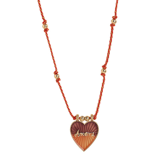 Wholesale Pendant Necklace Copper Gold Plated Love Joker Tarot Minimalist Geometric Heart Shape