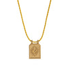 Wholesale Pendant Necklace Copper Gold Plated Love Joker Tarot Minimalist Geometric Heart Shape