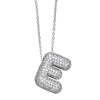 Wholesale Pendant Necklace Copper Goldplated Letter Hip Hop Ochain