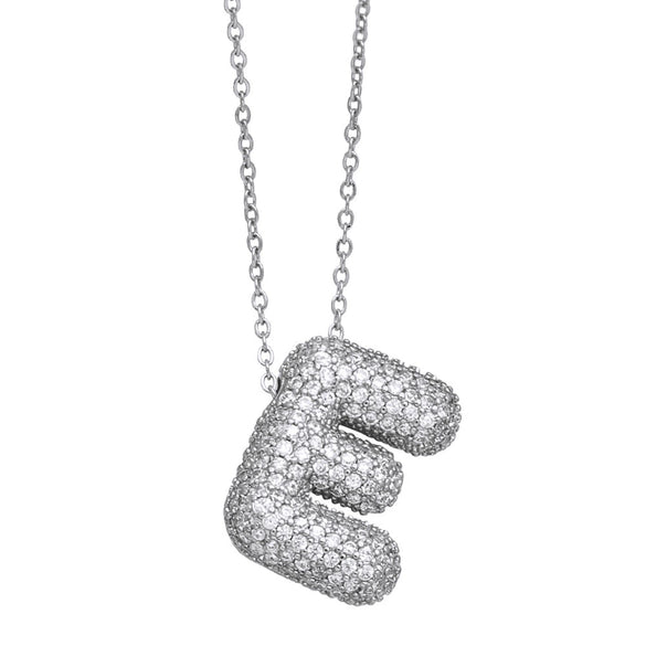 Wholesale Pendant Necklace Copper Goldplated Letter Hip Hop Ochain