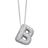 Wholesale Pendant Necklace Copper Goldplated Letter Hip Hop Ochain