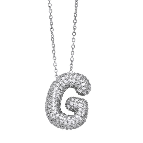 Wholesale Pendant Necklace Copper Goldplated Letter Hip Hop Ochain