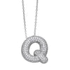 Wholesale Pendant Necklace Copper Goldplated Letter Hip Hop Ochain