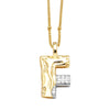 Wholesale Pendant Necklace Copper Goldplated With Letter Pattern Pearl Chain Minimalist Style Unisex