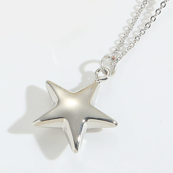 Wholesale Pendant Necklace Copper Heart Shape Electroplated Simple Style For Women
