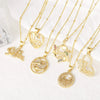 Wholesale Pendant Necklace Copper Heart Shape Electroplating Simple Style For Women