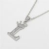 Wholesale Pendant Necklace Copper Inlaid Zircon Alloy With Micro Inlay English Letter Design Ochain