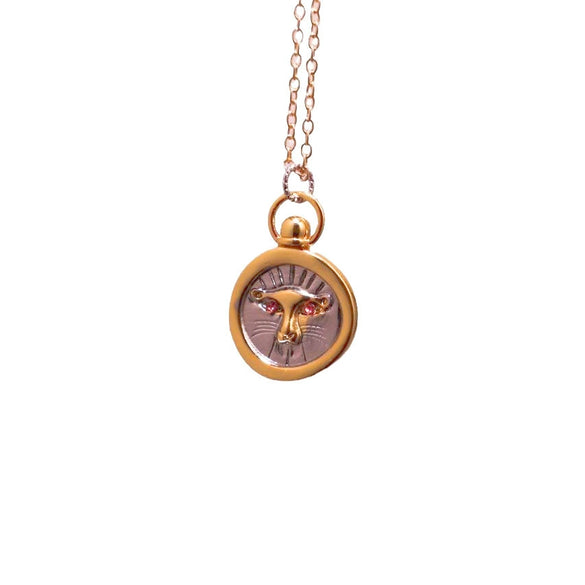 Wholesale Pendant Necklace Copper 18K Gold Plated Constellation Vintage Casting For Women