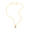 Wholesale Pendant Necklace Copper 18K Gold Plated Geometric Style