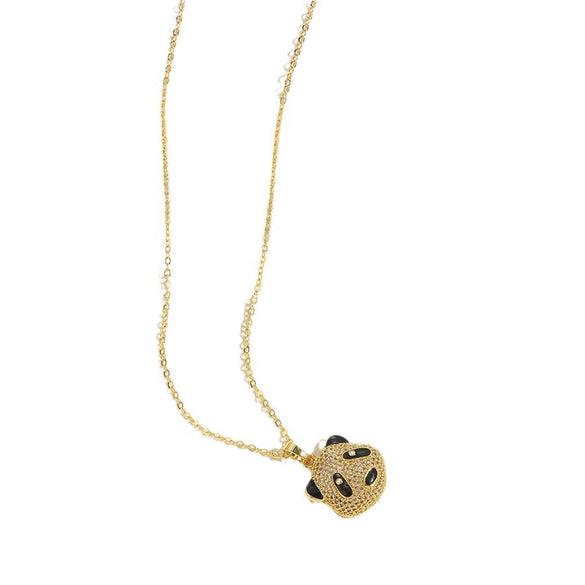Wholesale Pendant Necklace Copper Mixed Gem Inlay Animal Zodiac Micro Inlay Ochain For Women