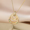 Wholesale Pendant Necklace Gold Plated Copper Geometric Style For Women