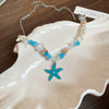 Wholesale Pendant Necklace Handmade Artificial Crystal And Shell Animal Zodiac Clavicle Chain For Women Vacation Style