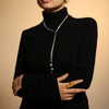Wholesale Pendant Necklace Imitation Pearl Stainless Steel Geometric Style Electroplating For Women