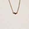 Wholesale Pendant Necklace Organic Glass Marquise Zircon Copper Ochain Electroplating Geometric Fashion Unisex
