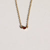 Wholesale Pendant Necklace Organic Glass Marquise Zircon Copper Ochain Electroplating Geometric Fashion Unisex