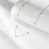 Wholesale Pendant Necklace S925 Sterling Silver Goldplated Star Design For Women