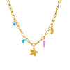 Wholesale Pendant Necklace Stainless Steel Animal Zodiac Style Electroplated