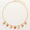 Wholesale Pendant Necklace Stainless Steel Geometric Furnace Vacuum Electroplated 18K Gold