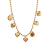Wholesale Pendant Necklace Stainless Steel Geometric Furnace Vacuum Electroplated 18K Gold