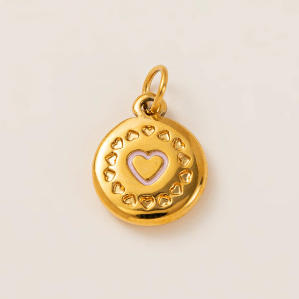Wholesale Pendant Necklace Stainless Steel Geometric Furnace Vacuum Plated 18K Gold