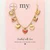 Wholesale Pendant Necklace Stainless Steel Geometric Furnace Vacuum Plated 18K Gold