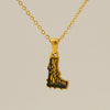 Wholesale Pendant Necklace Stainless Steel Gold Plated Letter Pattern For Unisex