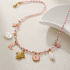 Wholesale Pendant Necklace Stainless Steel Handmade Geometric Starfish Turtle Love Summer Clavicle Chain