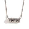 Wholesale Pendant Necklace Stainless Steel 18K Gold Plated Geometric Spiral Spring Women